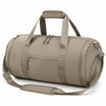 Sporttasche 50 cm aus Polyester in Taupe mit Schultergurt